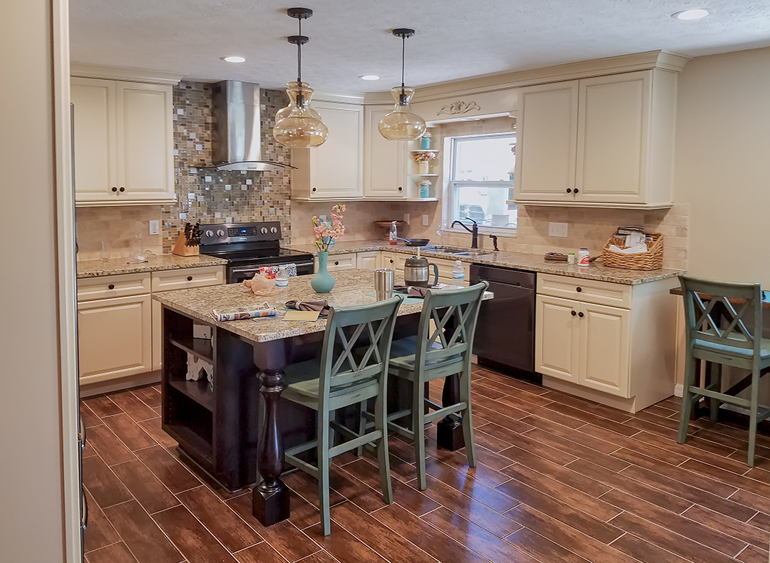 Kitchen Remodeling Contractors | Solid Wood Cabinetry | Flooring & Painting